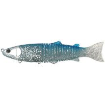 Leurre Souple Armé Biwaa S'trout Soft - 15cm Blue Chrome - Pour Pêche des Carnassiers - Pêcheur.com
