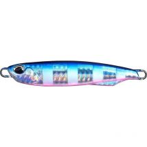 Cuiller A Jigger Duo Drag Metal Cast Slim - 40g Blue Pink Zebra Glow