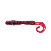 Leurre Souple Crazy Fish Active Slug 3" - 7cm - Par 8 Blue Ruby