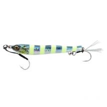 Jig Little Jack Metal Adict-03 - 16g Blue Sardine Zebra Glow Vertical Holo Rp