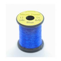 Tinsel Uni Micro Tinsel Blue - Pour Pêche à la mouche - Pêcheur.com