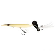 Leurre Flottant Zman Hellraizer 4" - 10cm Bone - Pêcheur.com