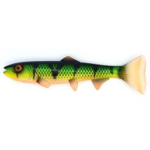 Leurre Souple Hostagevalley Troubletail - 18cm Bright Firetiger