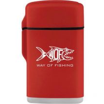 Briquet Tempête W.o.f. Rechargeable Briquet Wof Rouge - Pêcheur.com
