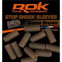 Manchon Rok Fishing Stop Shock Sleeves Brown Camo