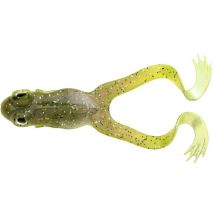 Leurre Souple Spro Iris The Frog - 12cm Brown Chartreuse - Pêcheur.com