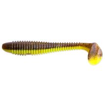 Leurre Souple Crazy Fish Vibro Fat 4.7" - 12cm - Par 4 Caddisfly & Puppa By Mf