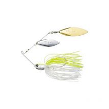 Spinnerbait Shimano Bantam Swagy Dw - 14g Chart White - Pour Pêche des Carnassiers - Pêcheur.com