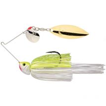 Spinnerbait Strike King Hack Attack Heavy Cover - 21.5g Chartreuse White