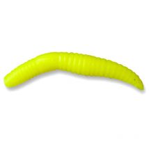 Leurre Souple Crazy Fish Mf Baby Worm 2" Floating - 5cm - Par 8 Chartreuse