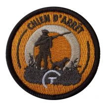 Patch Personnalisé Sur Vos Traces - Collection Becasse Chien D'arrêt