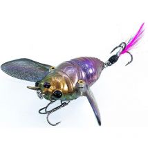 Leurre De Surface Chasebaits Ripple Cicada 43 - 4.3cm Chrissy Beetle