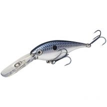 Leurre Flottant Strike King Lucky Shad Pro Model - 7.5cm Chrome Blue