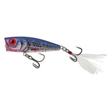 Leurre De Surface Salmo Rattlin' Pop Floating - 7cm Clear Blue Shiner
