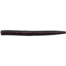 Leurre Souple Gunki Skip Worm 100 - 10cm - Par 8 Cola Red Flake - Pour Pêche des Carnassiers - Pêcheur.com