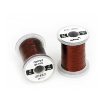 Tinsel Tof Sybai Flat Tinsel Copper Brown - Pour Pêche à la mouche - Pêcheur.com