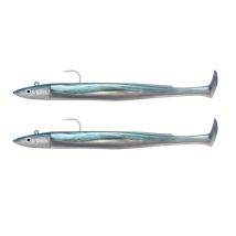 Soft Lure Kit Pre Rigged Fiiish Double Combo Crazy Paddle Tail 150 + Jig Head Off - Shore Cpt6012