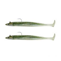 Weicher Köder Kit Bewaffnet Fiiish Double Combo Crazy Paddle Tail 100 + Tête Plombée Shore Cpt6033