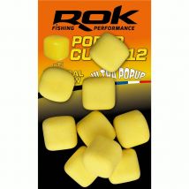 Maïs Artificiel Rok Fishing Natural Yellow Popup Cube - No12 - Pêcheur.com