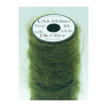 Fil De Montage Uni Mohair Dark Olive - Pour Pêche à la mouche - Pêcheur.com