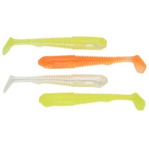 Kit Leurre Souple Sakura Gooby Shad Pack 75 - 7,5cm Dark Water 1 - Pour Pêche des Carnassiers - Pêcheur.com