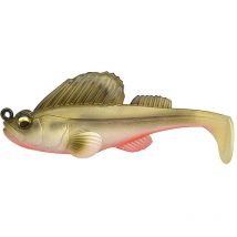 Pre-rigged Soft Lure Megabass Dark Sleeper 2.4" 1/4oz 22.5g Caliber 12/70 Darksl2.41/4vair