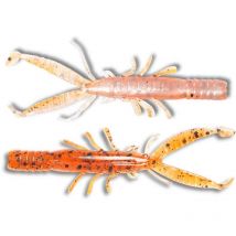 Leurre Souple Toppies Garnelius - 7cm - Par 6 Dotty Fox