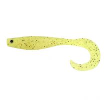 Leurre Souple Armé Hyperlastics Curlyminn 6'' Topwater - 15cm - Par 2 Double Pepper - Pour Pêche des Carnassiers - Pêcheur.com