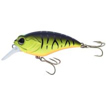 Leurre Flottant Sakura Crankit +3 - 6.2cm Eclipse Tiger - Pour Pêche des Carnassiers - Pêcheur.com