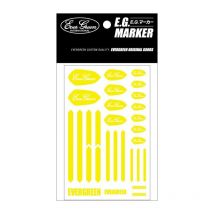 Sticker For Lures Ever Green Eg Marker Egmarker-chart