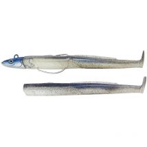 Kit Leurre Souple Arme Fiiish Combo Black Eel 150 + Tete Plombee Shore Electric Blue - Pour Pêche en Mer - Pêcheur.com
