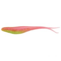 Leurre Souple Zman Scented Jerk Shadz 7" - 17.5cm - Par 4 Electric Chicken