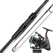 Ensemble Carpe Nash X-series 12 Pieds 3,25lbs + Lr 6000 Ensemble 1 Canne + 1 Moulinet - Pêcheur.com