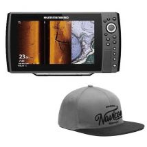 Scandaglio Gps Humminbird Helix 10g4n Chirp Mega Si+ Ensemble-217851casquette