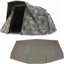 Ensemble Biwy Nash T2 Camo Pro Ensemble T2 Camo Pro Et Tapis De Sol - Pêcheur.com