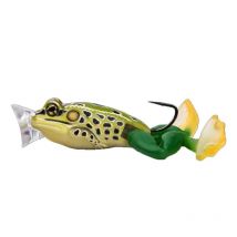 Leurre Souple Live Target The Ultimate Frog Popper Bait - 6.3cm Esmerald Brown