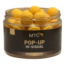 Bouillette Flottante Mtc Baits Pop-up Haute Visibilité Ester & Cream - 20mm - Pêcheur.com