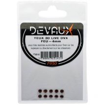 Yeux Devaux 3d Live Feu - 4mm - Pour Pêche à la mouche - Pêcheur.com