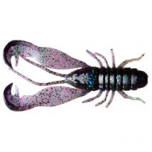 Soft Lure Lmab Filet Craw 4cm - Pack Of 7 Filetcraw4-purplerave