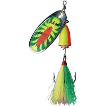 Cuiller Tournante Effzett Executor Dressed - 11g Fire Shark - Pêcheur.com