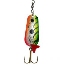 Cuiller Ondulante Effzett Standard Spoon - 6g Fire Tiger Uv - Pêcheur.com