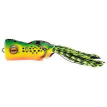 Leurre Souple American Baitworks Scumfrog Trophy Series Popper - 5cm Fire Tiger - Pour Pêche des Carnassiers - Pêcheur.com