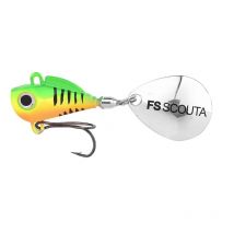 Leurre Coulant Freestyle Scouta Jig Spinner - 10g Fire Tiger