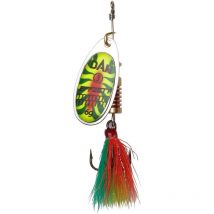 Cuiller Tournante Effzett Standard Spinner Dressed - 10g Fireshark - Pêcheur.com