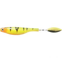 Leurre Souple Arme Hyperlastics Dartspin Pro Jig Head 4 1/2 - 12cm Firetiger - Chartreuse