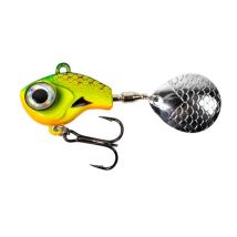 Leurre Coulant Lunker Hunt Big Eye Tail Spin Jig - 6cm Firetiger Glow