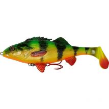 Leurre Souple Arme Savage Gear 4d Perch Shad - 12.5cm Firetiger - Pêcheur.com