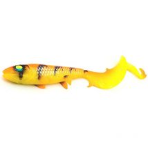 Leurre Souple Hostagevalley Curlytail - 18cm Flame Fish