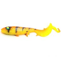 Leurre Souple Hostagevalley Curlytail - 24cm Flame Fish