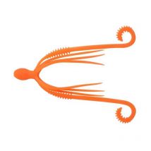 Esca Artificiale Morbida N.s Black Hole Furious Lava Squid Jumbo - 15cm - Pacchetto Di 2 Flaqj505